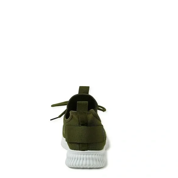 New Kendall + Kylie Women's Ezora Knit Sneakers in Olive Green - Picture 3 of 4